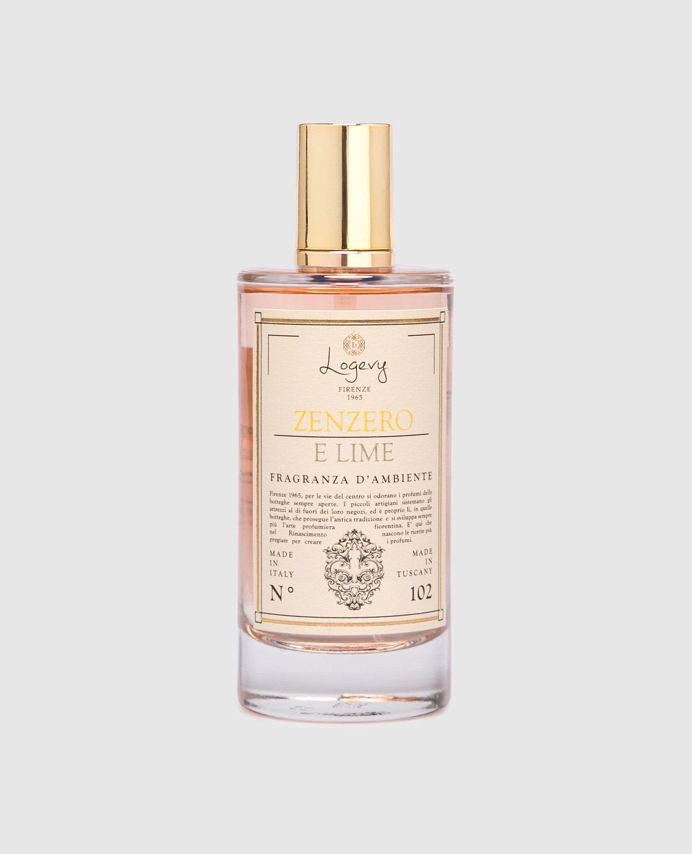

Interior perfume Zenzero e Lime 100 ml Logevy, Pink