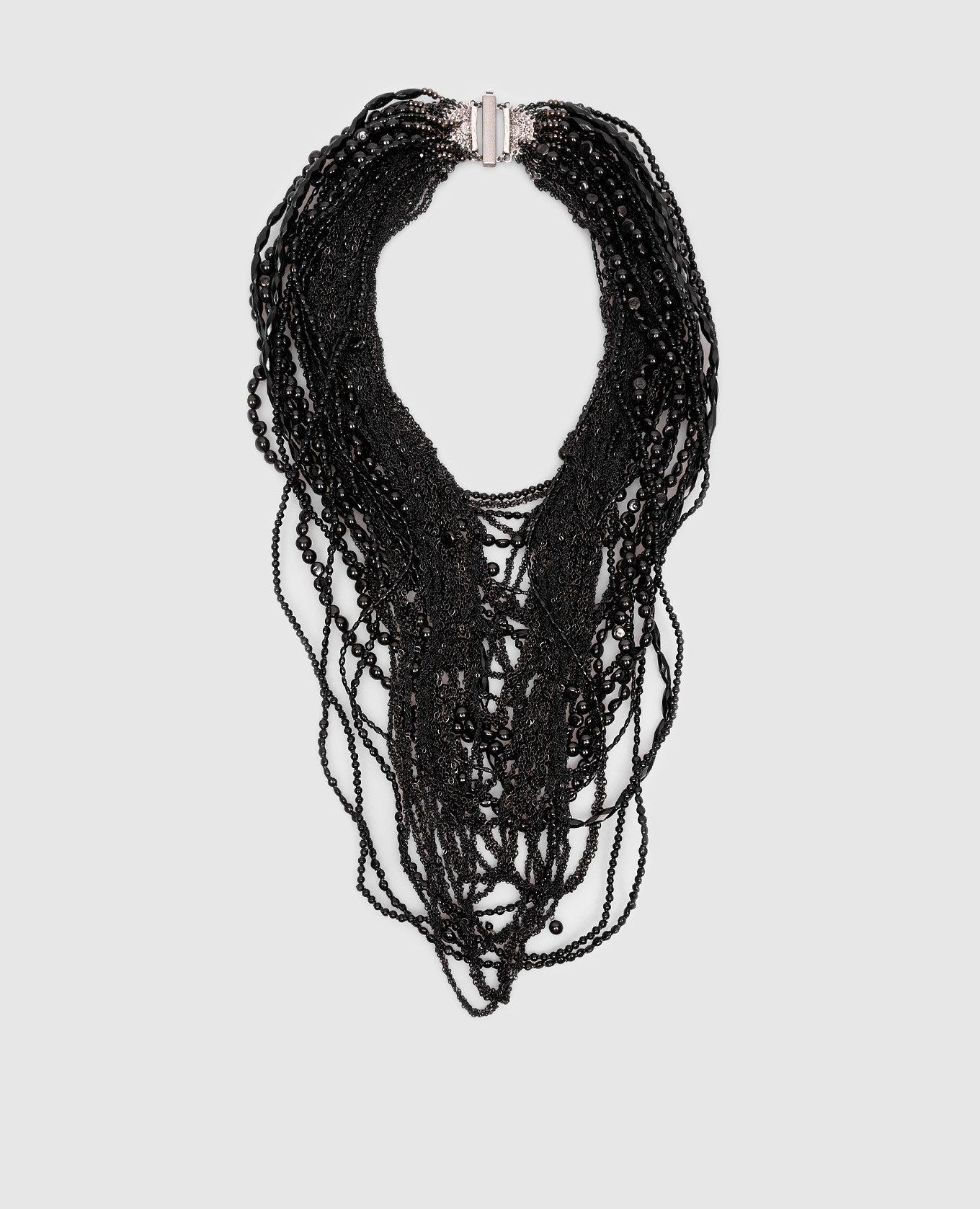 

Black multi-layered necklace Marc Le Bihan