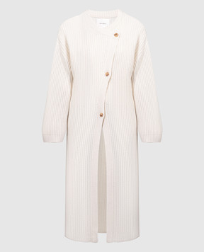 LISA YANG White cashmere cardigan 2024023