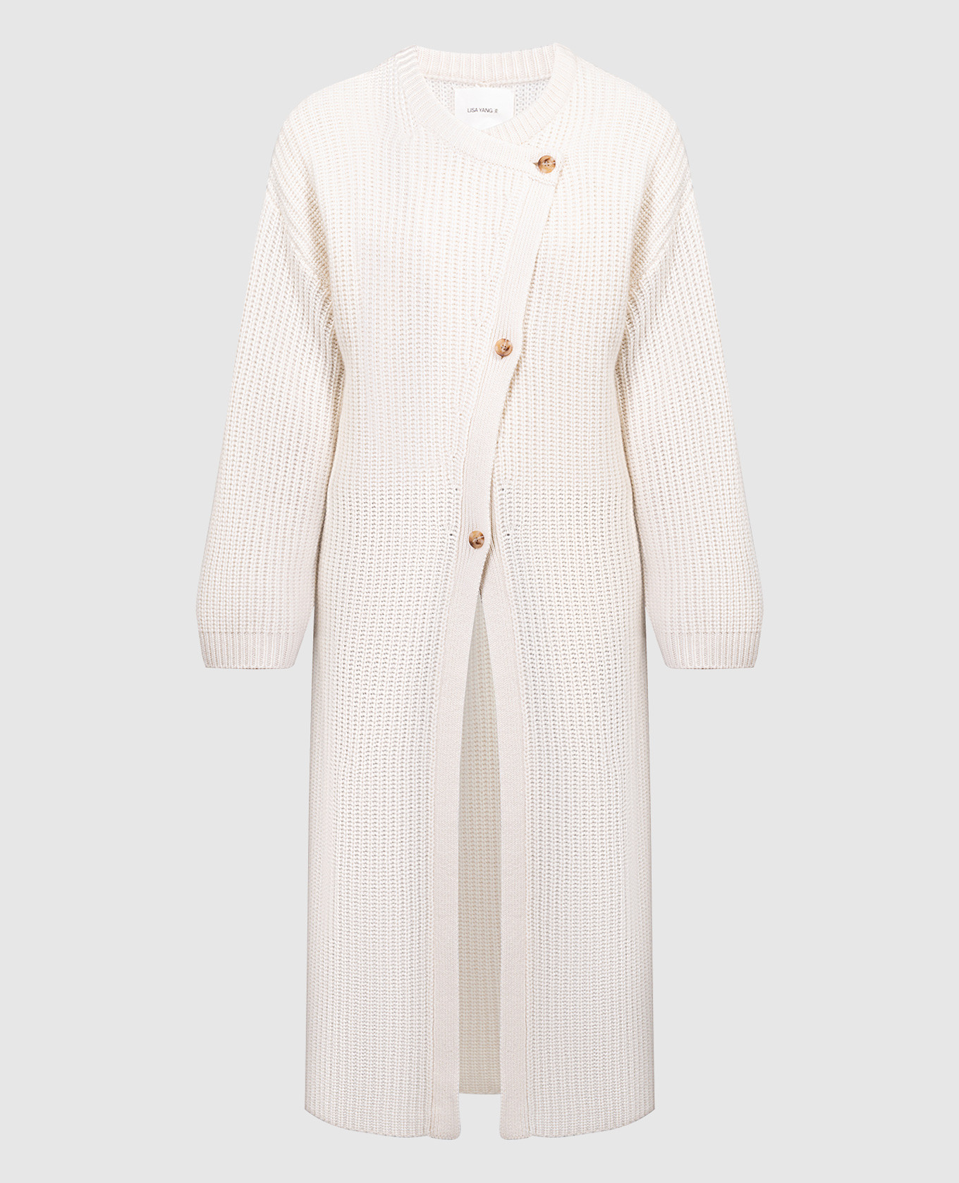 White cashmere cardigan LISA YANG
