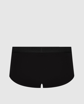 Tom Ford Black briefs with logo T4LC11040