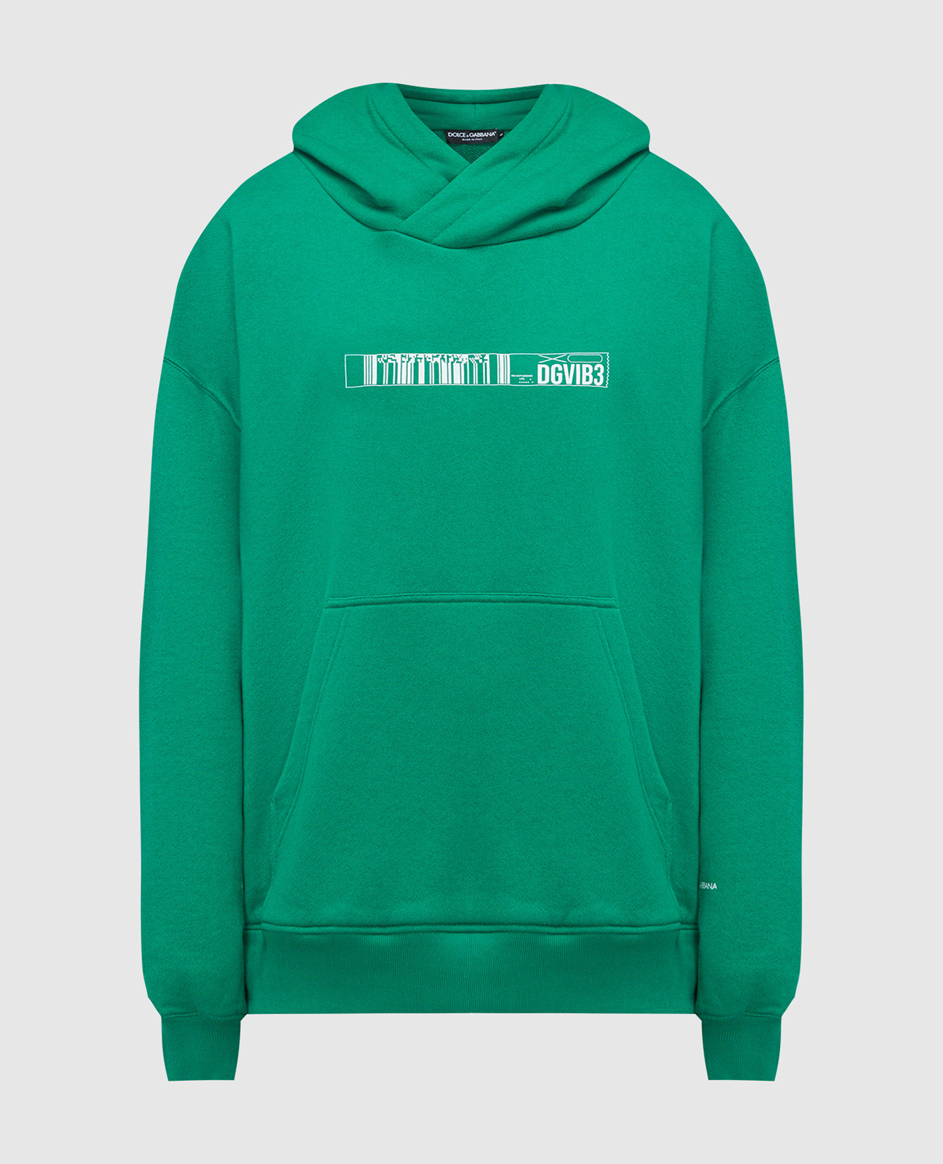 

Green hoodie with logo print Dolce&Gabbana