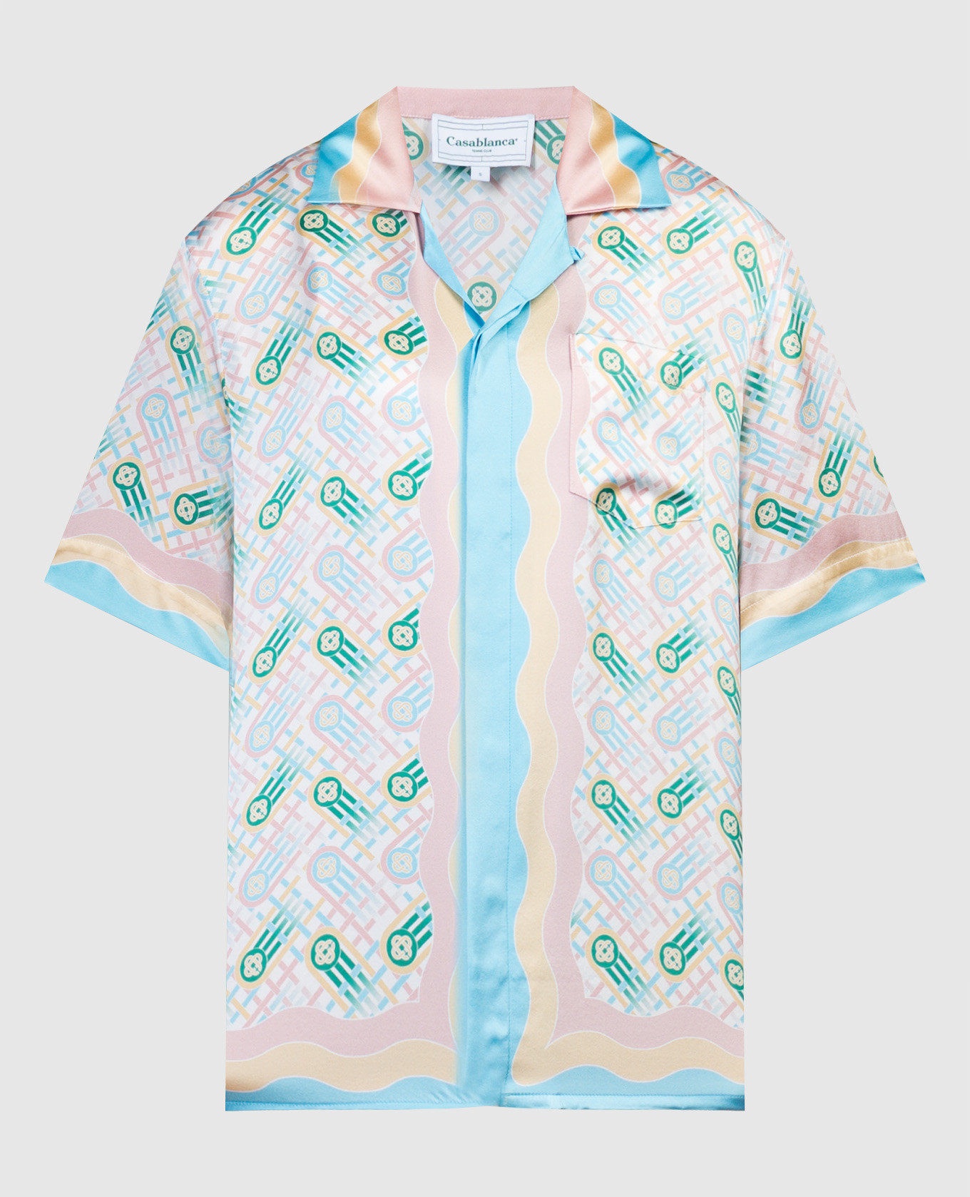 

Silk Ping Pong blouse Casablanca, White