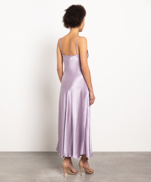 max purple dress Max Mara Silk Midi Dress - Purple - 50% Off