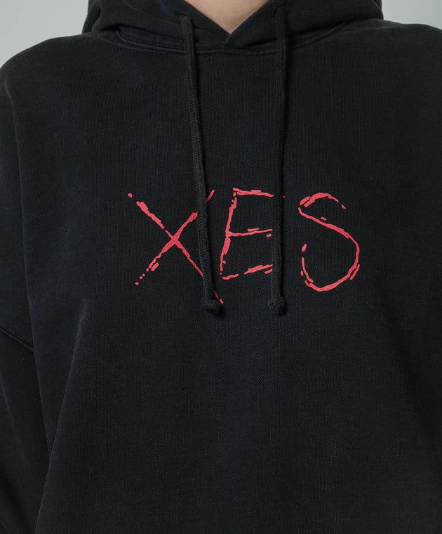 Vetements Black hoodie with SEX print UE64HD170B buy with  