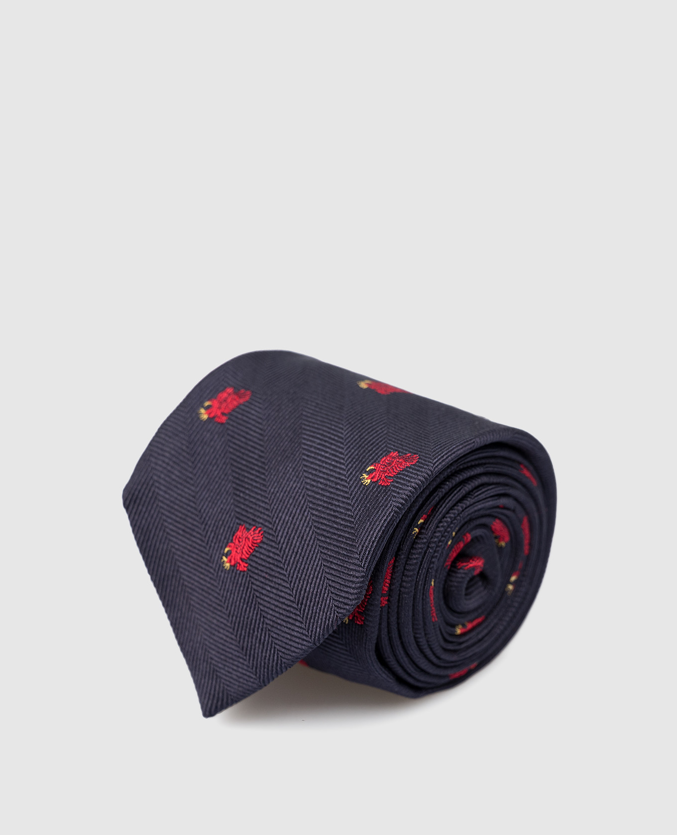 

Children's blue patterned silk tie Stefano Ricci