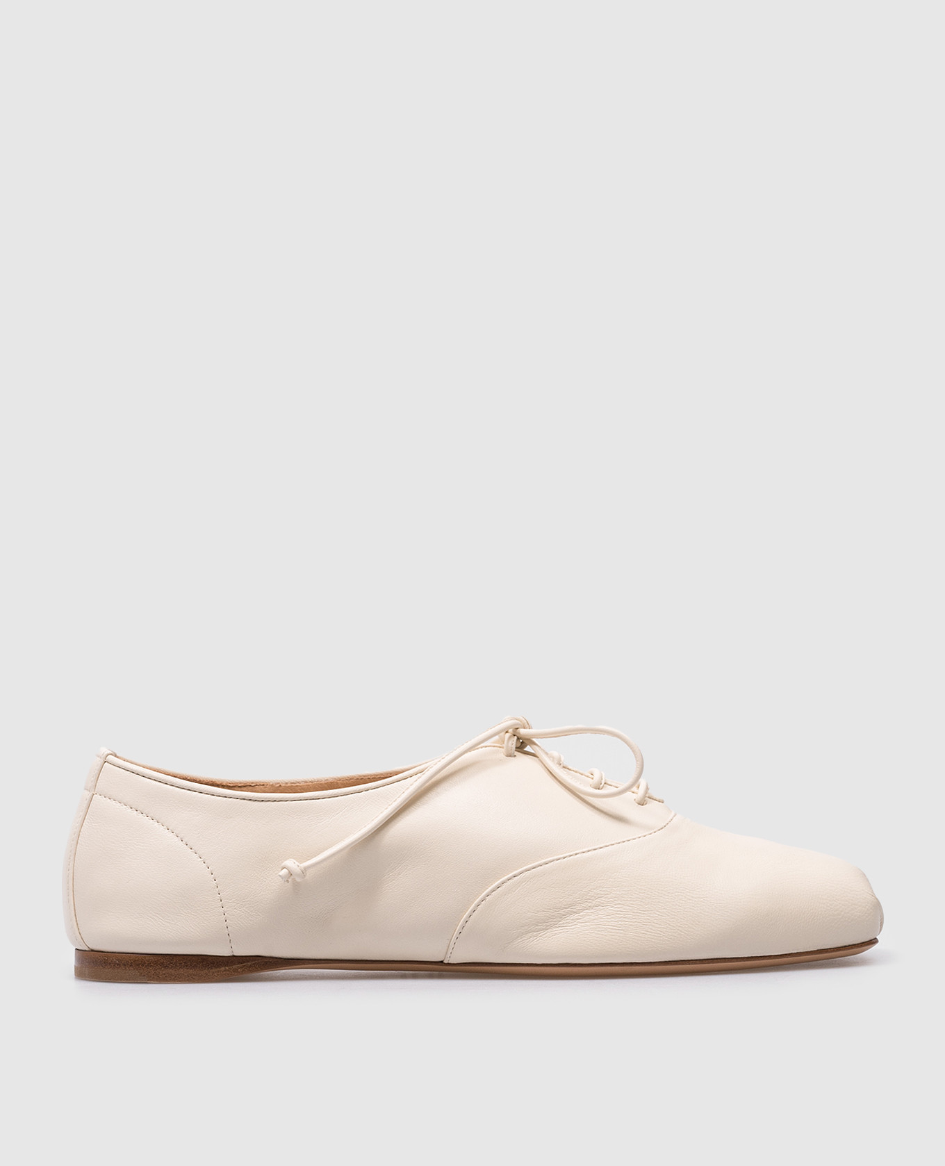 Maya beige leather shoes gabriela hearst