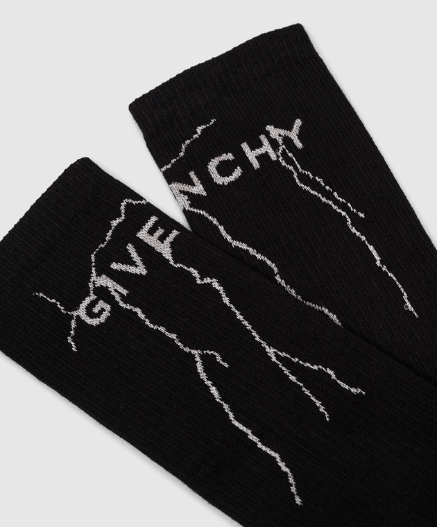 GIVENCHY｜SOCKS (BMB0464YHM 001) Buy Givenchy Socks 'Black' - BMB0464YHM 001 | GOAT CA