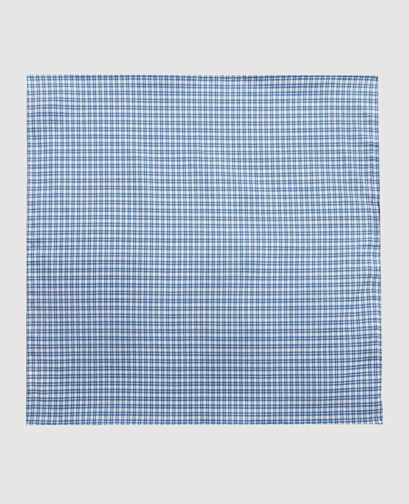 

Children's blue checkered scarf Stefano Ricci