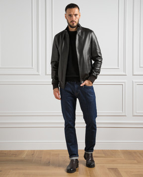 Cashmere&Whiskey Black woolen jumper 92392