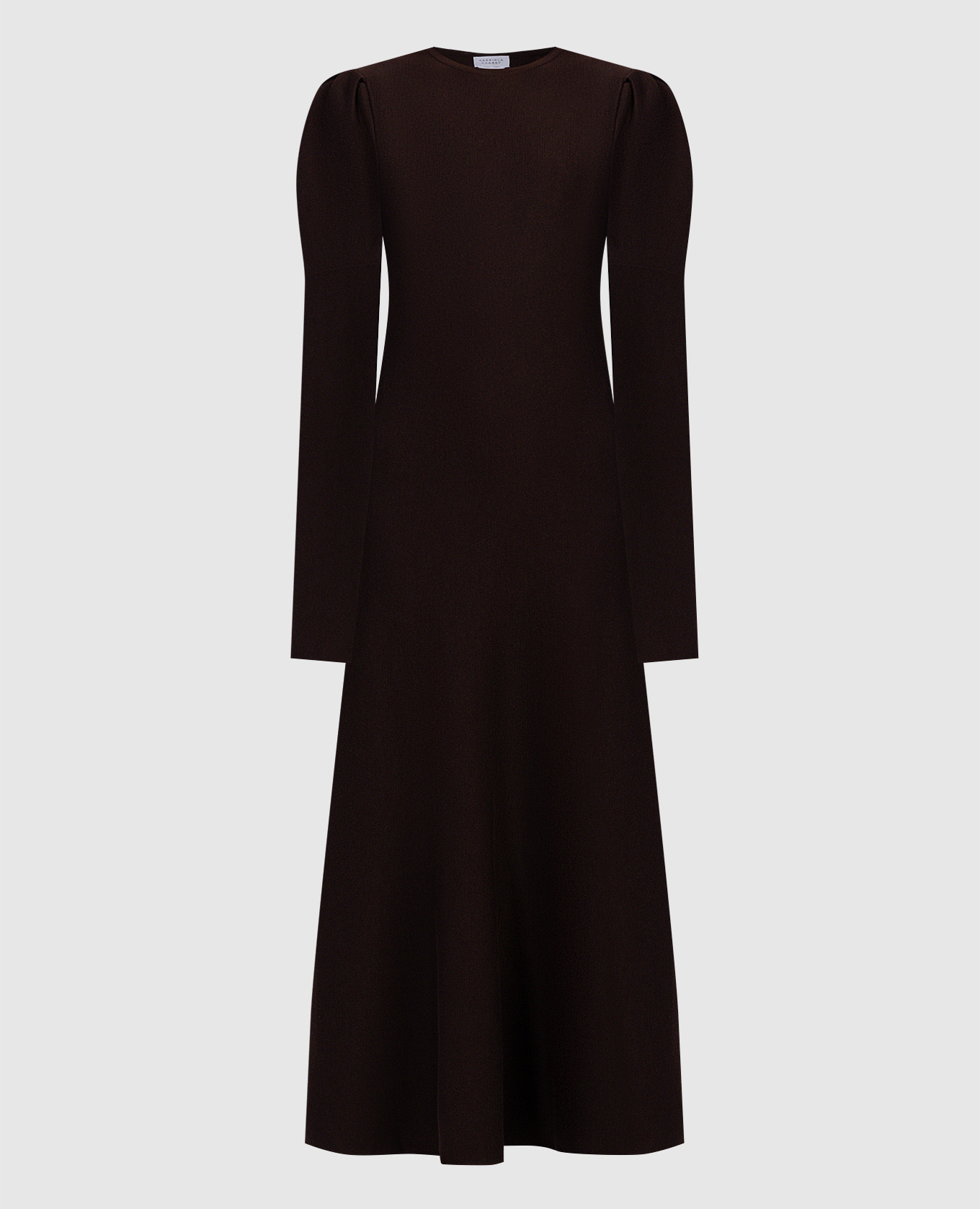 

Hannah brown wool dress Gabriela Hearst