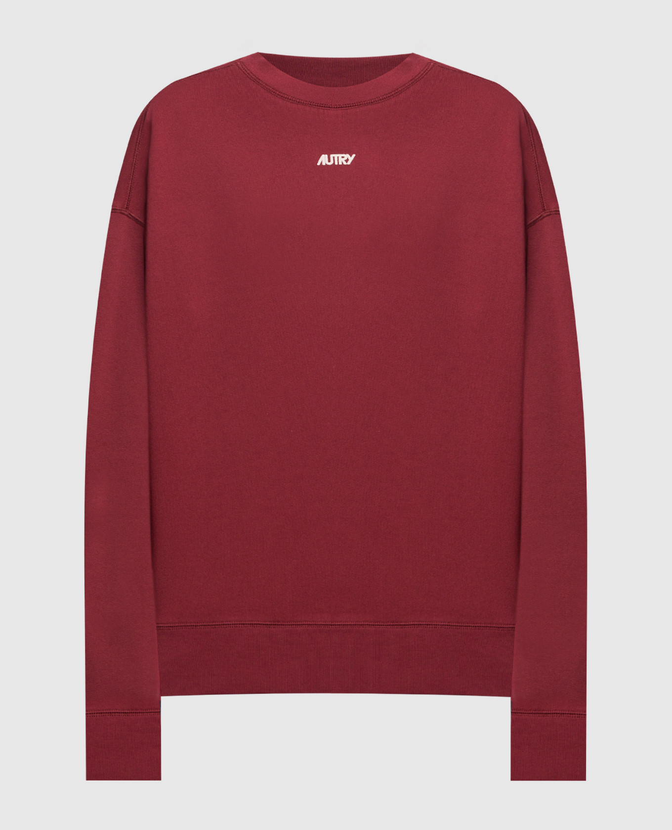 

Red sweatshirt with logo AUTRY, Красный