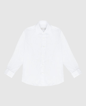 Stefano Ricci Children's white striped shirt YC004040LJ1862
