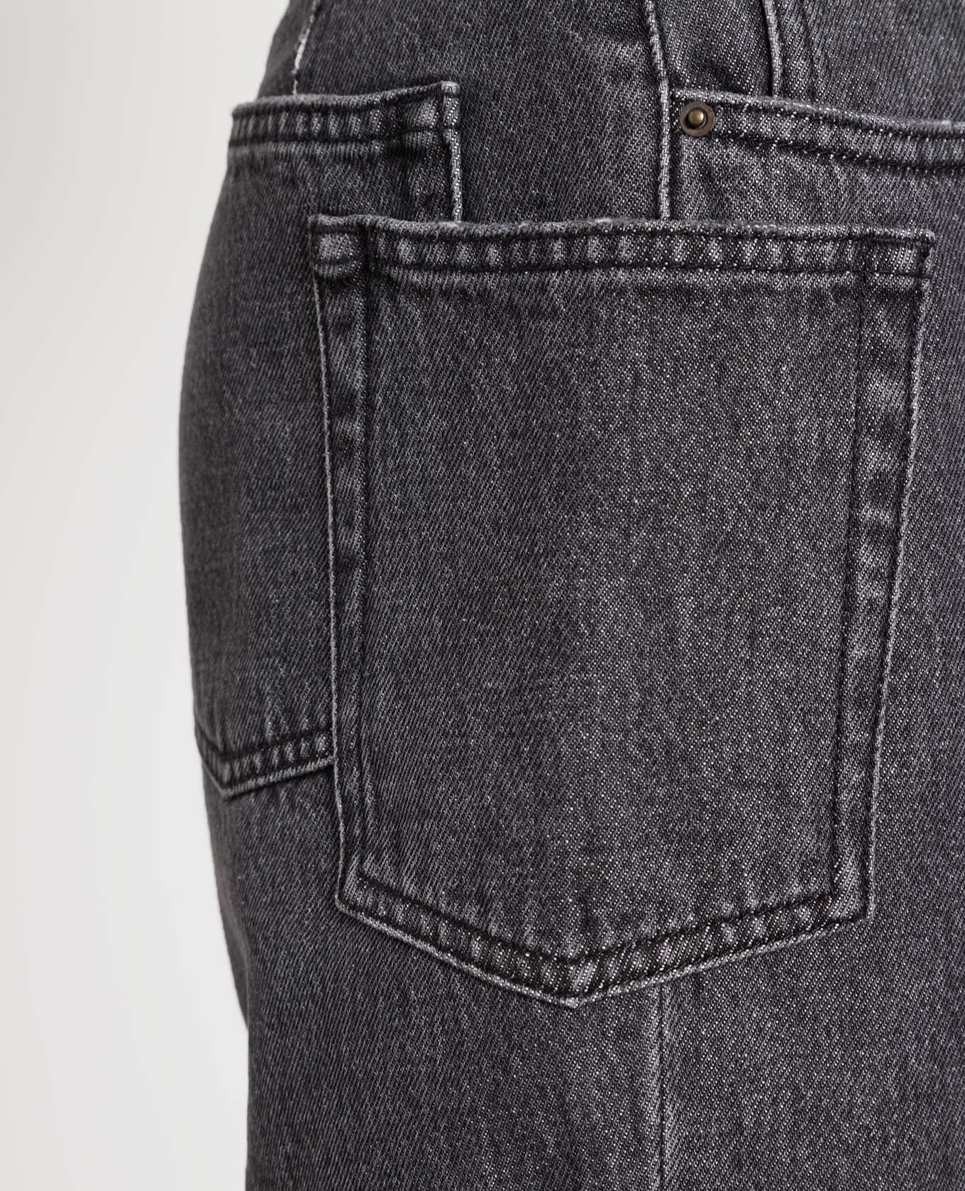 Gray boyfriend jeans with cutouts Gauchere 5