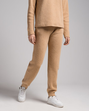 Ballantyne Beige wool joggers B1T0427W114