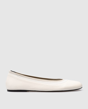 Lou Lou Studio White leather ballet flats RUPA RUPA