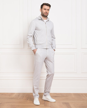 Enrico Mandelli Gray melange sports jacket A6L5135126