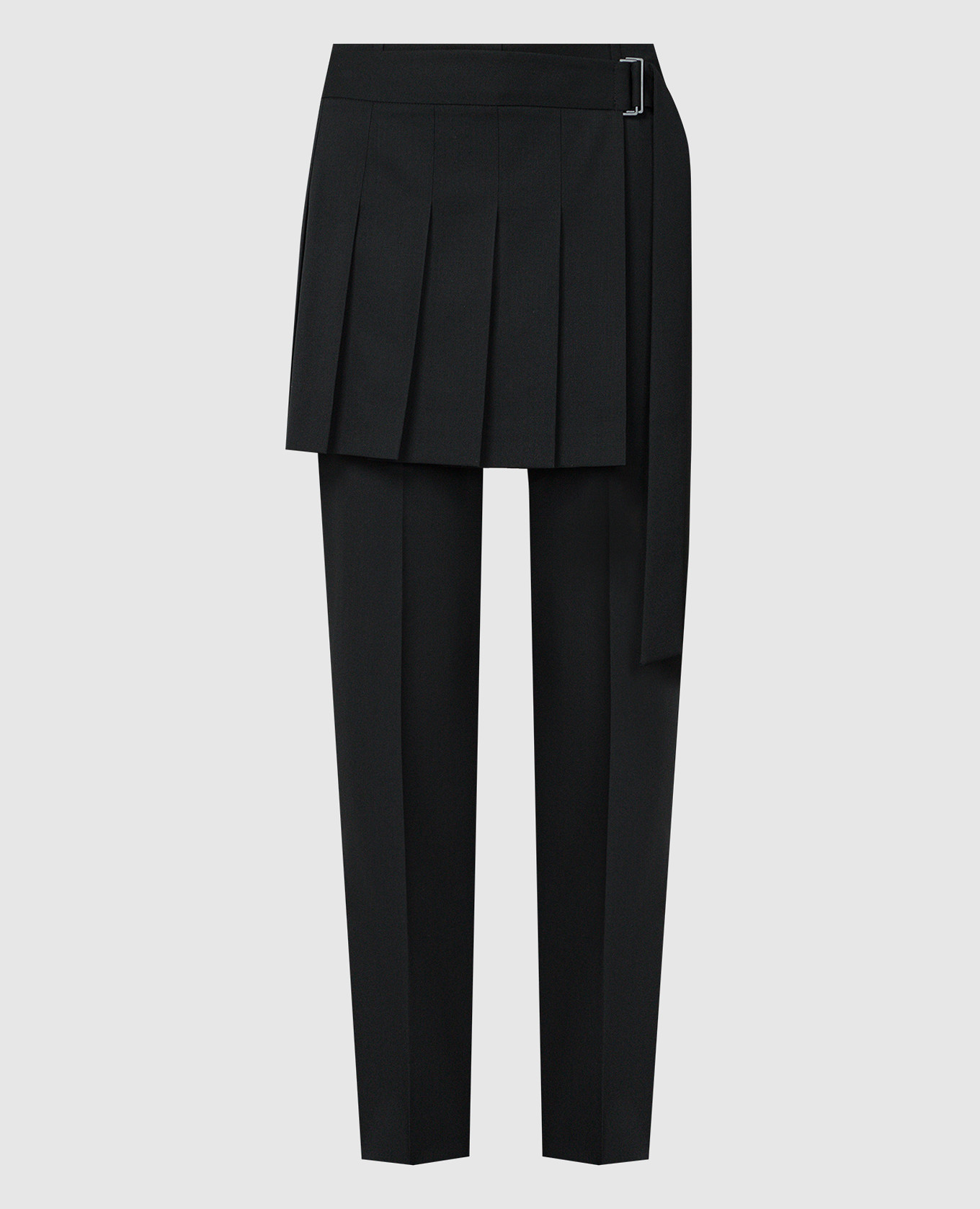 

Black pants with wool and basque Juun.j