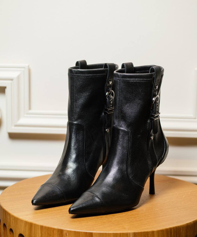 Stuart weitzman black ankle boots hotsell