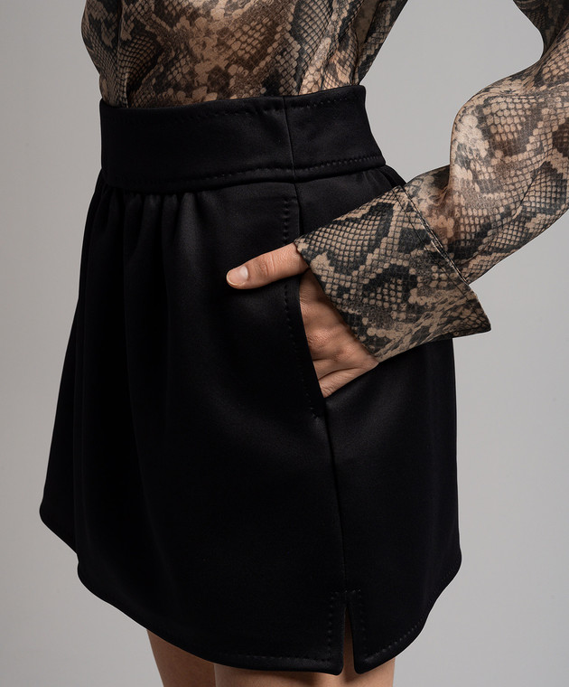 【関税込み】Max Mara ブラック Nettuno ミニスカート Max Mara - Nettuno black skirt NETTUNO - shop with Czech
