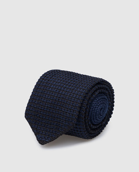 Stefano Ricci Children's black silk tie YCRMTSR916