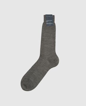 Bresciani Gray socks MC001UN0006XX