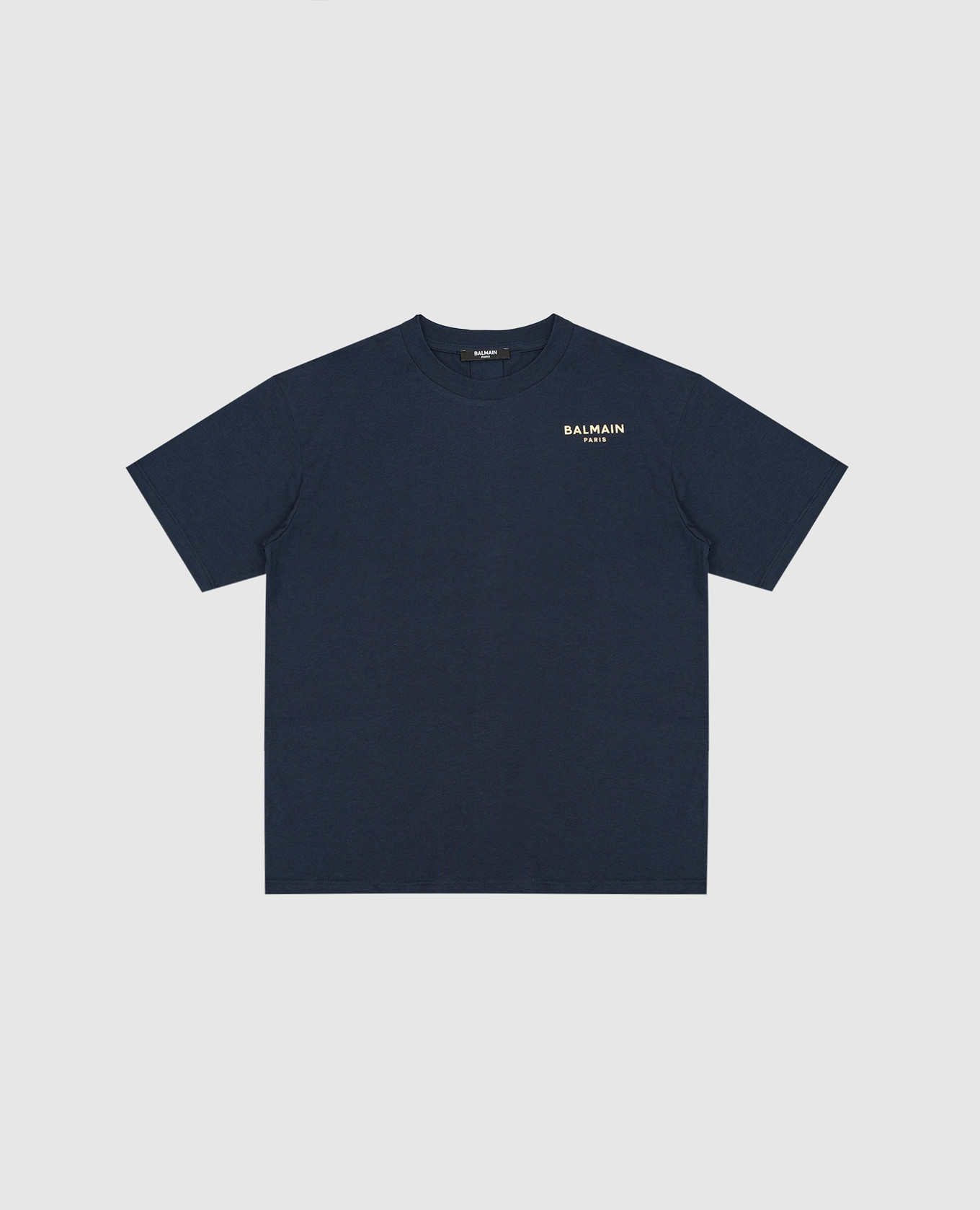 

Children's blue t-shirt with logo print Balmain, Синий