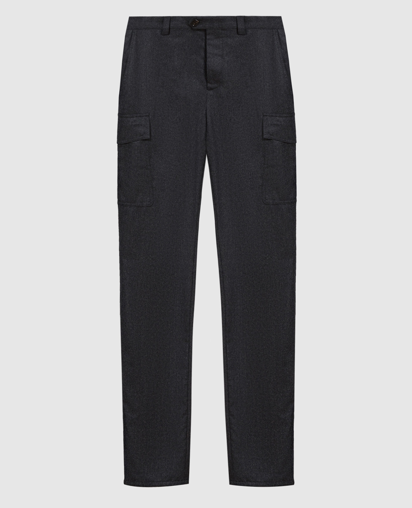 

Gray wool cargo Brunello Cucinelli, Grey