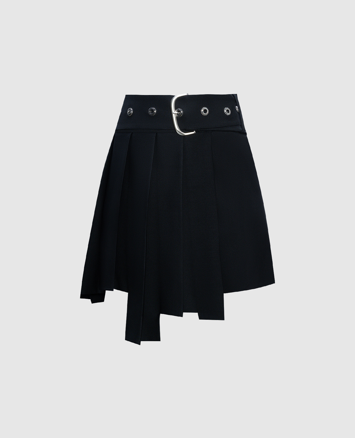 

Black wool-scented pleated skirt Off-White