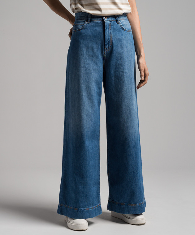Max Mara Weekend - Blue VEGA flared jeans VEGA - shop with