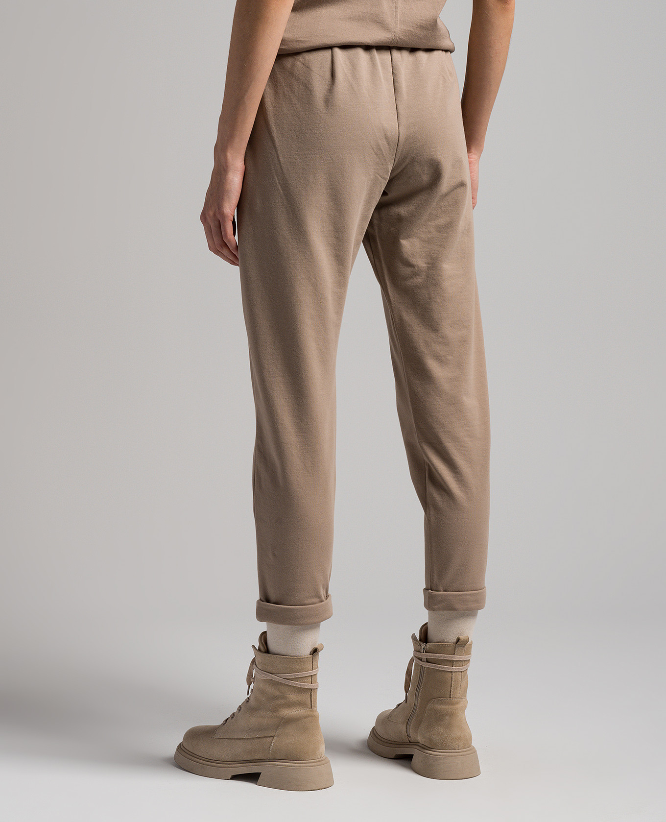 

Brown pants with monil chain Brunello Cucinelli