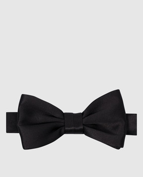 Stefano Ricci Children's black butterfly made of silk YHN01UOUNIR