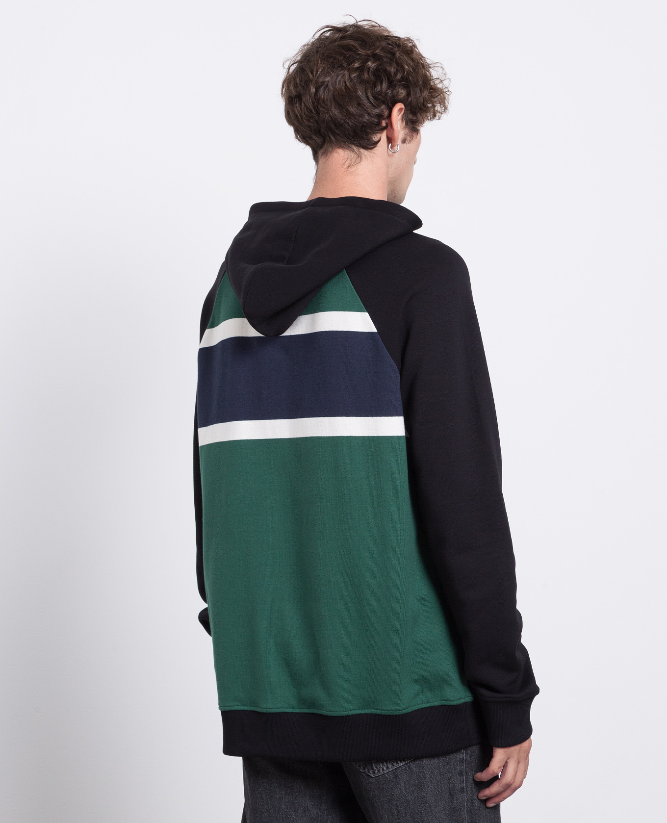 

Green hoodie with textured logo Balmain