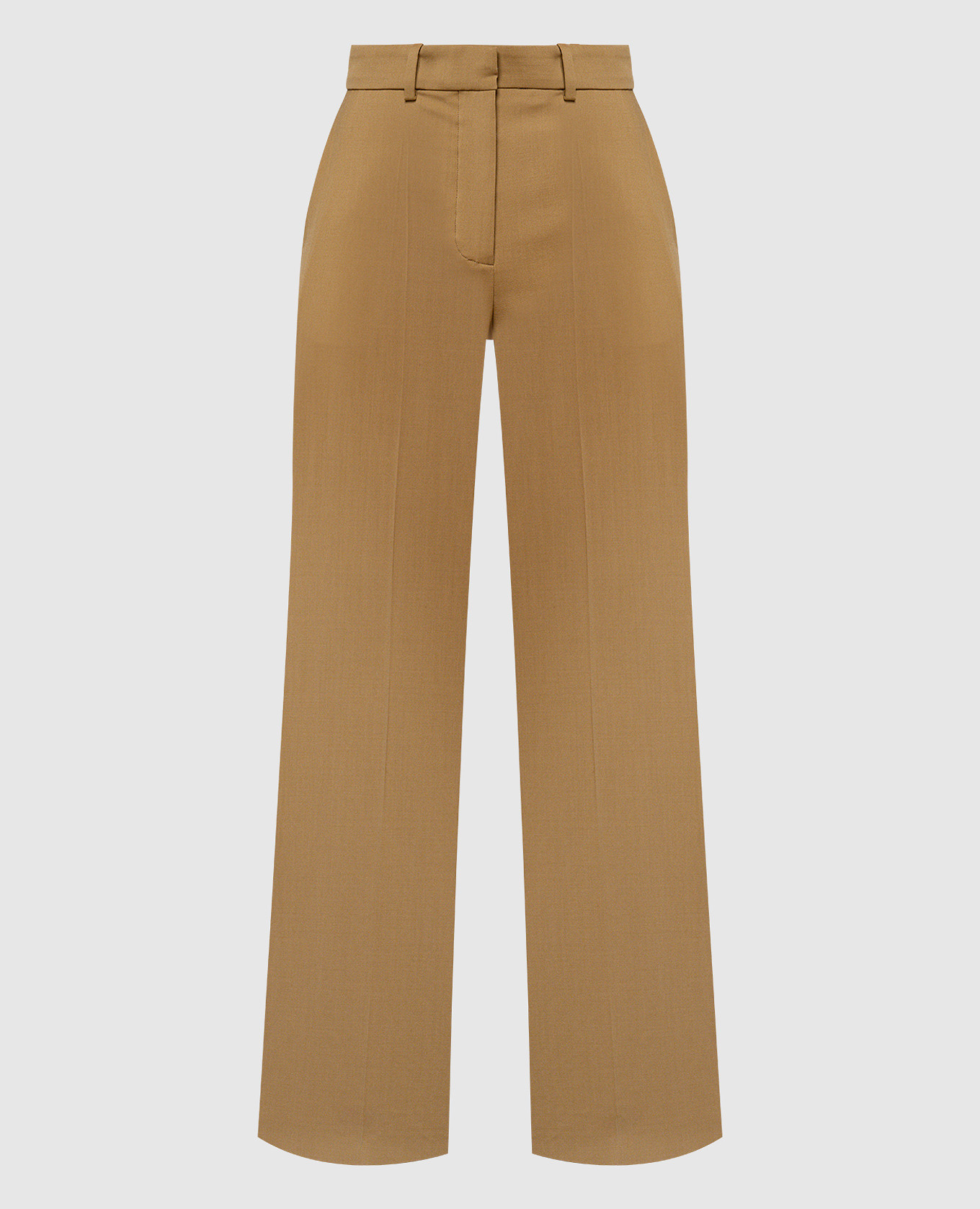 

Brown wool flared pants JOSEPH