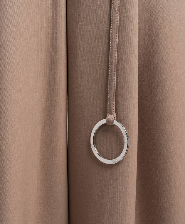 The Attico - Beige logo palazzo pants 241WCP148W046 - shop