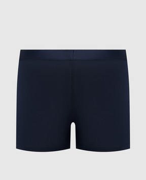 Zimmerli Pureness blue logo boxer briefs 7001343