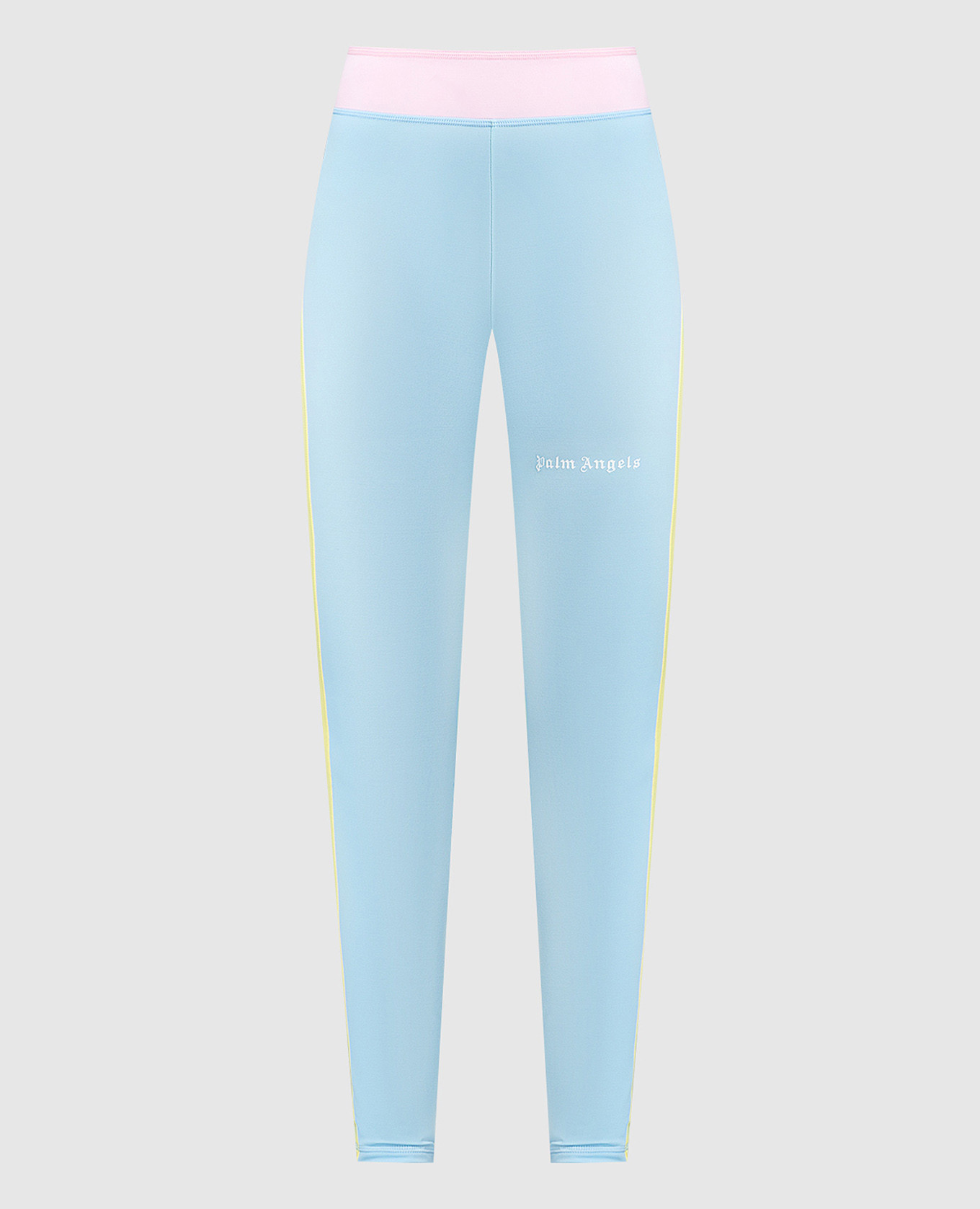 Blue miami logo leggings palm angels