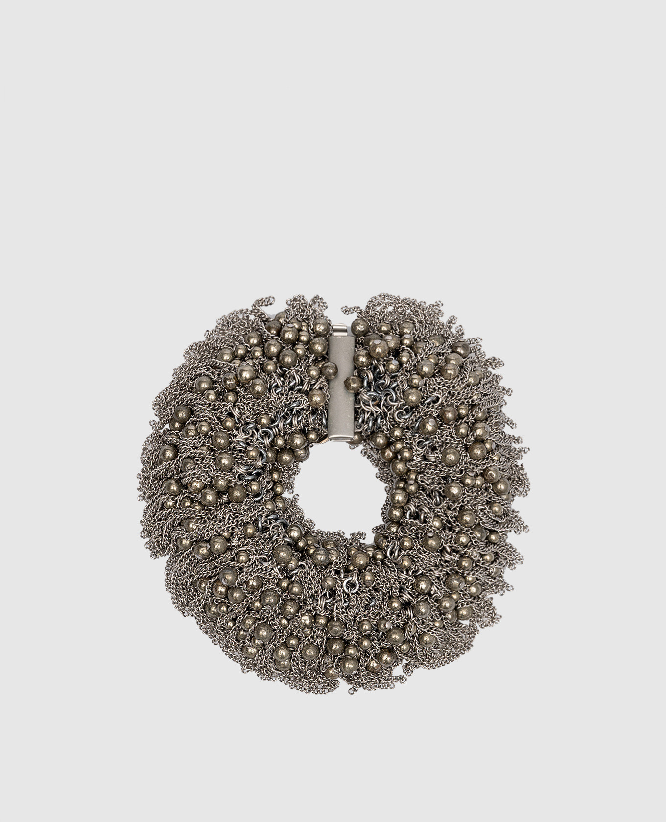

Silver bracelet with beads Marc Le Bihan