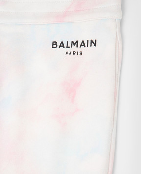 Balmain Children's tie-dye sweatpants 6P6707Z00811216