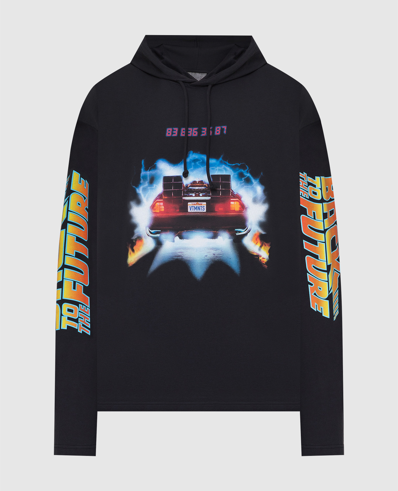 VTMNTS - Back To The Future print hoodie VL12TR400B - buy with 
