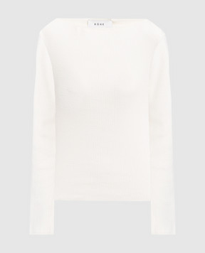 Rohe White striped jumper 40820269