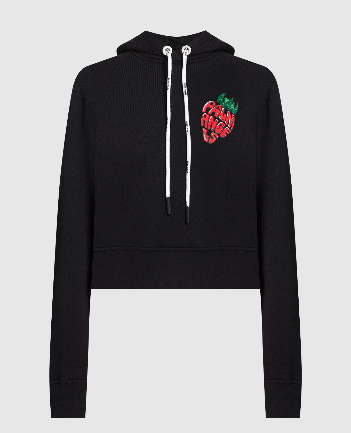 

Black printed hoodie Palm Angels