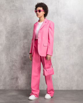 Palm Angels Miami pink pants PWCA106S23FAB001