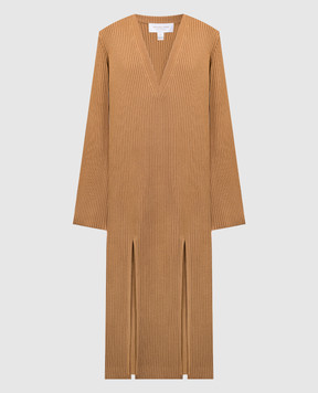 Michael Kors Brown cashmere dress DKA7820003251