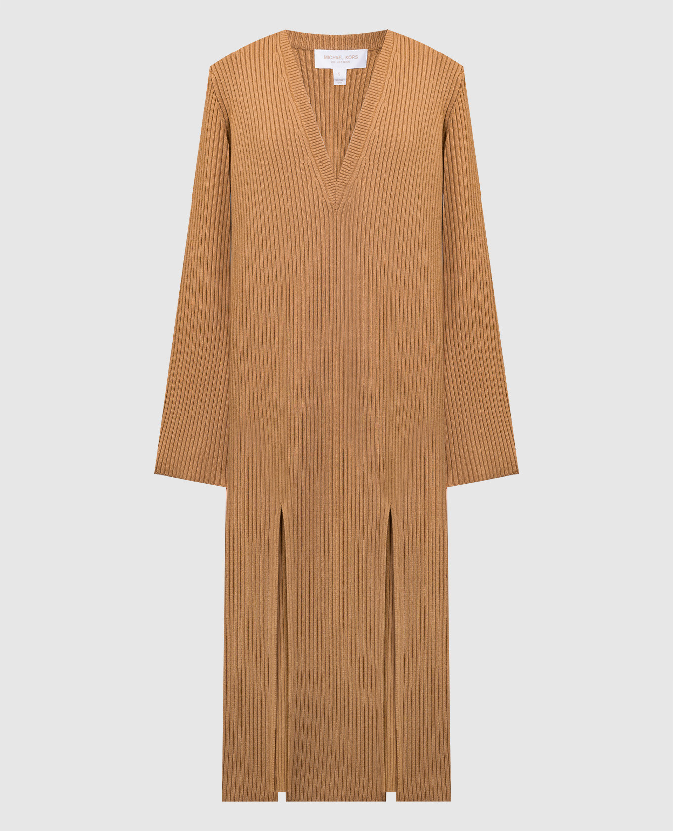 Brown cashmere dress Michael Kors