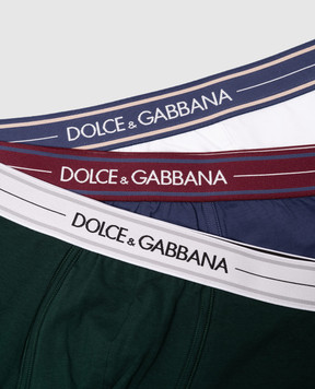 Dolce&Gabbana A set of boxer briefs with a logo pattern M9D78JONP19