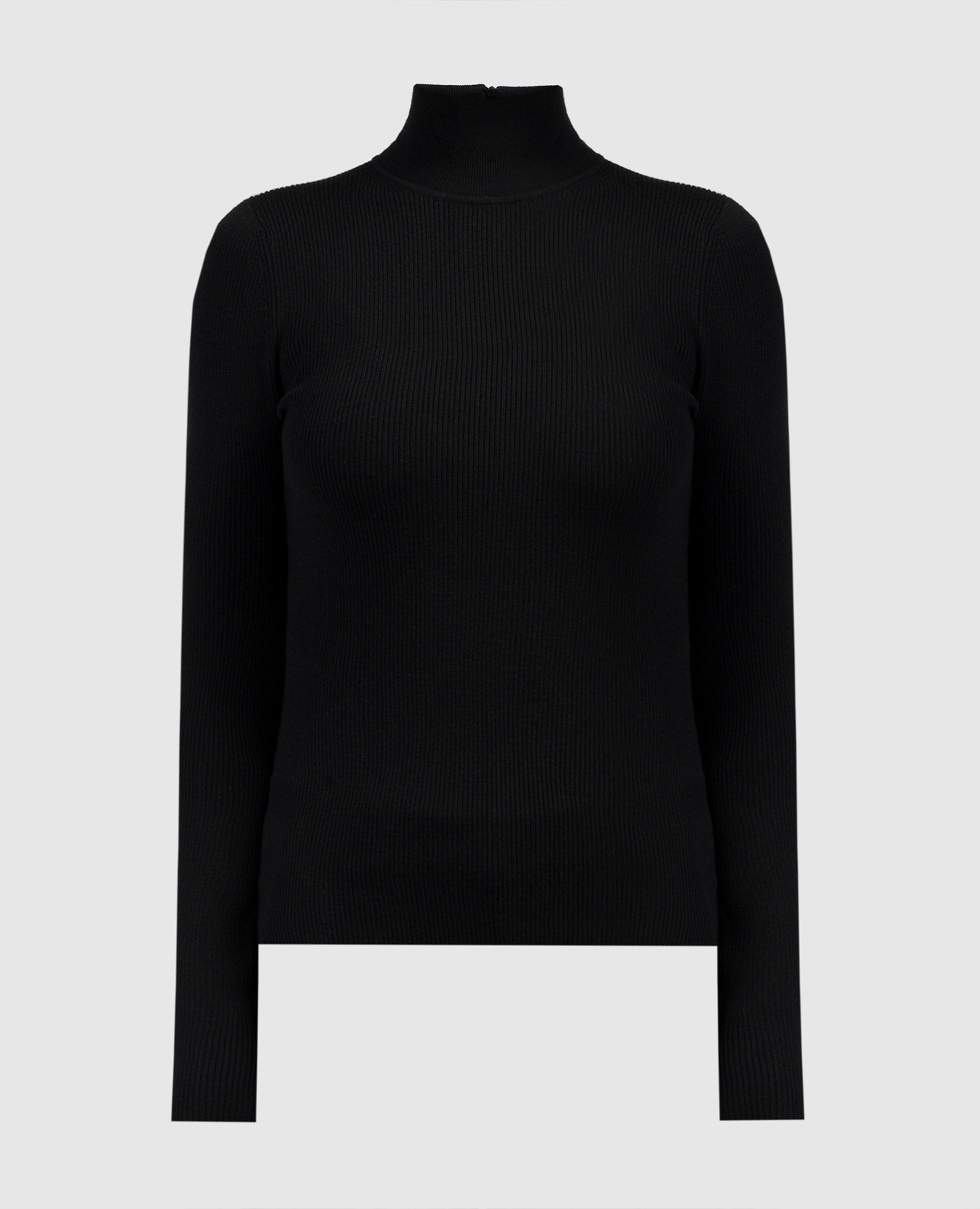 

Black ribbed turtleneck Michael Kors