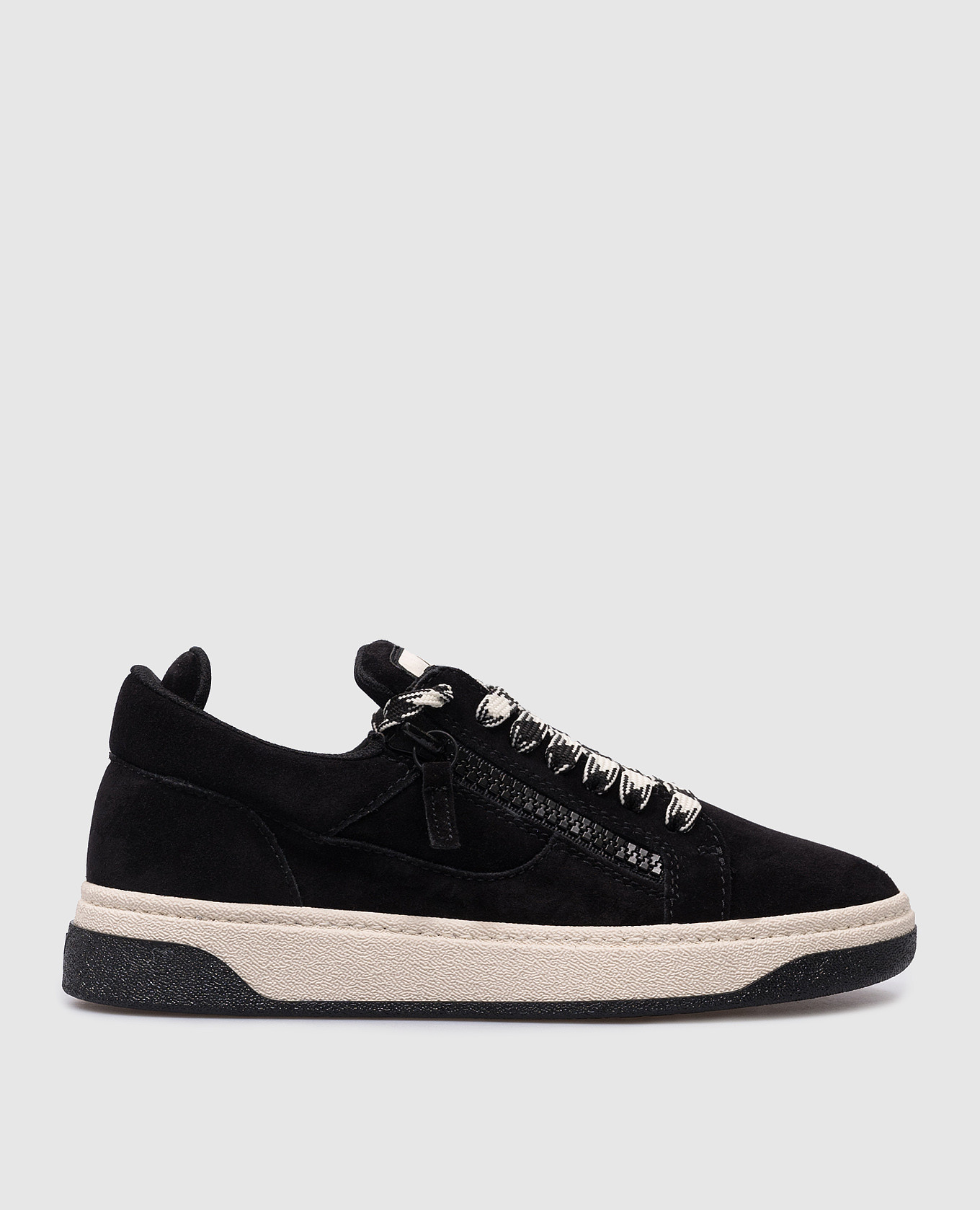 Gz94 black suede sneakers giuseppe zanotti
