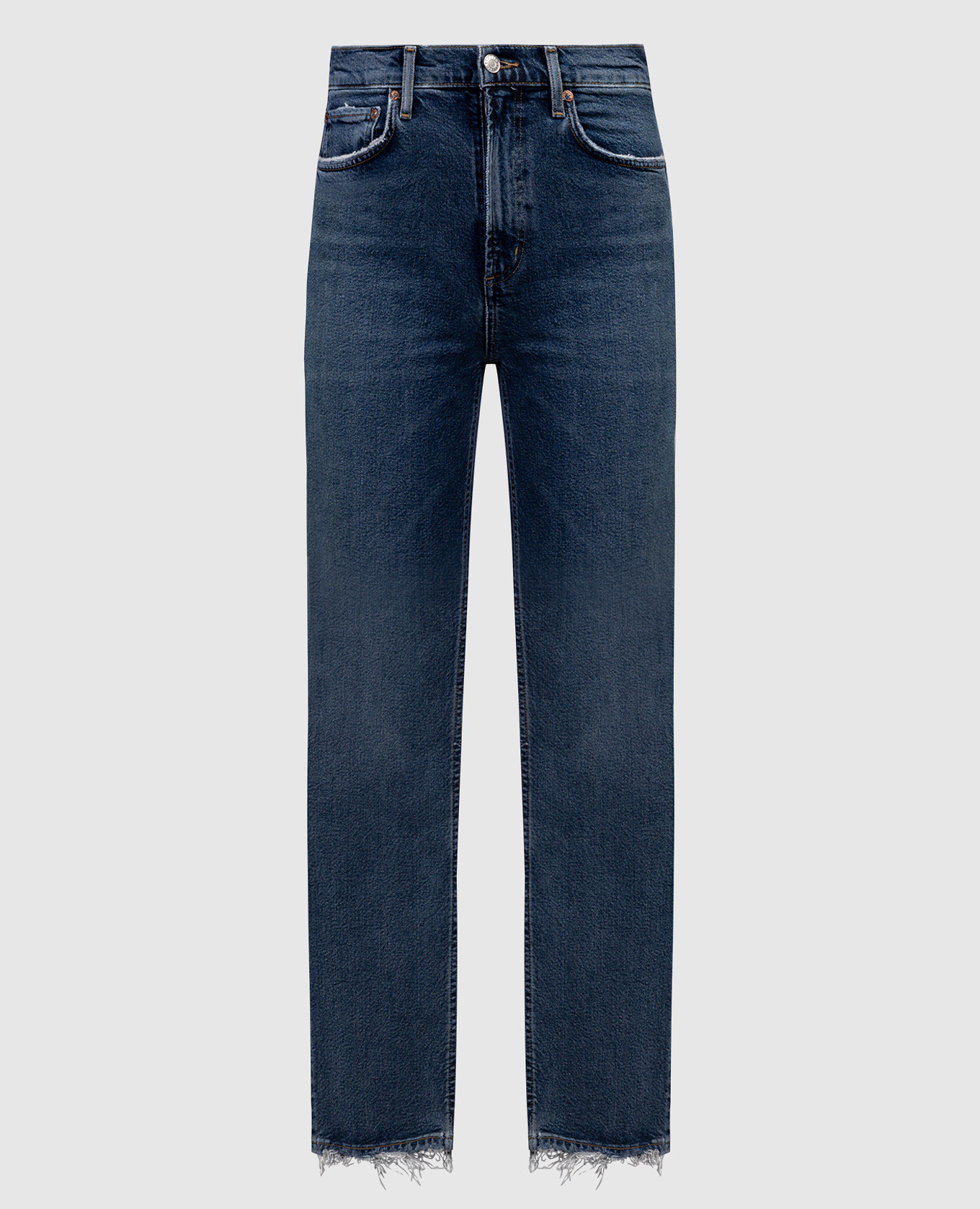 

Blue jeans with a distressed effect AGOLDE