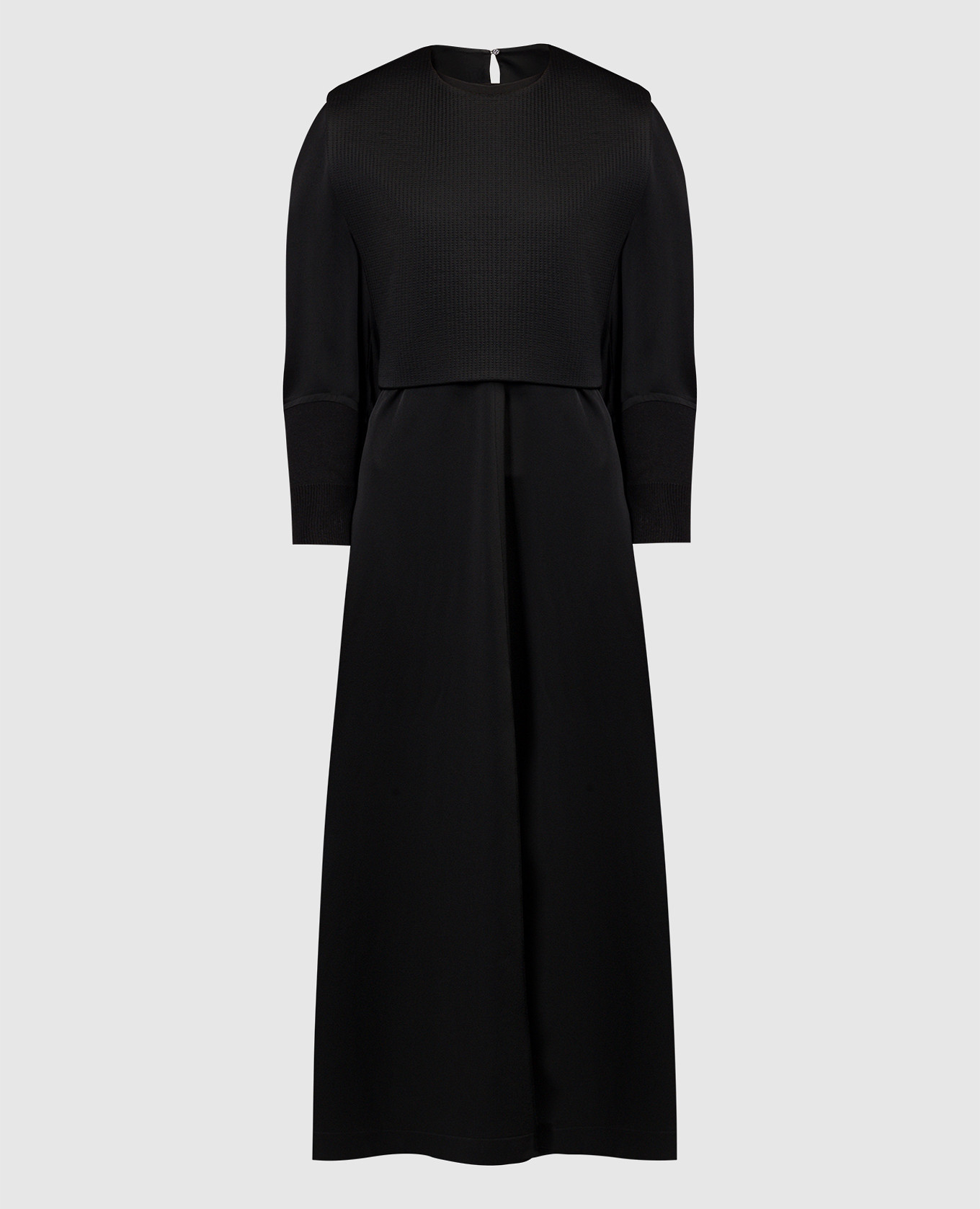 

Black dress with a belt Jil Sander